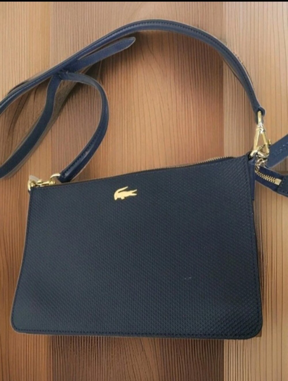 Lacoste Crossbody Bag in Black